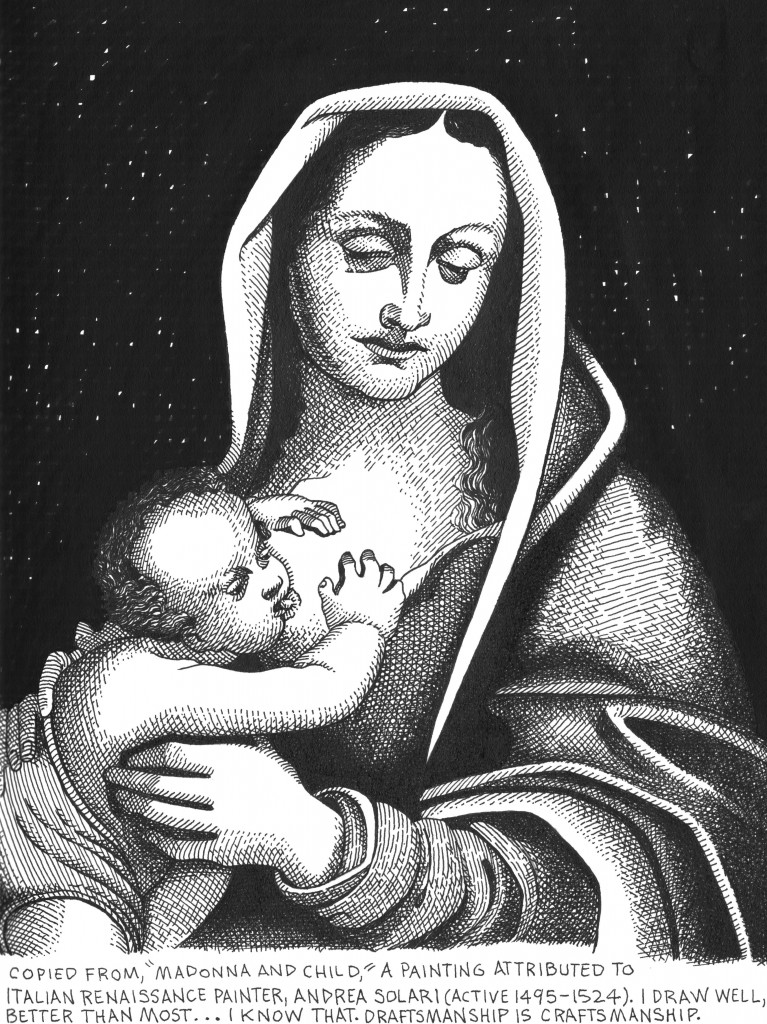 Madonna and Child (From Solari) - April, 2014